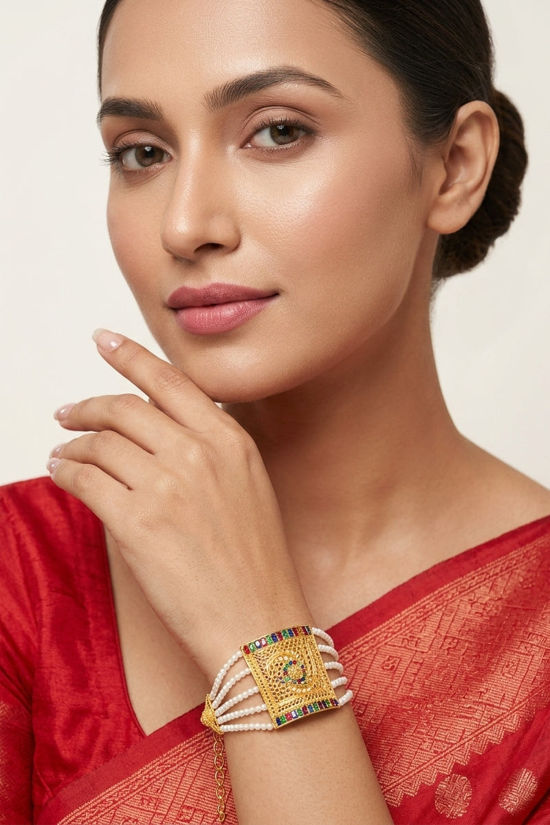 Attention To The Wrist- Gold Plated Mantasha