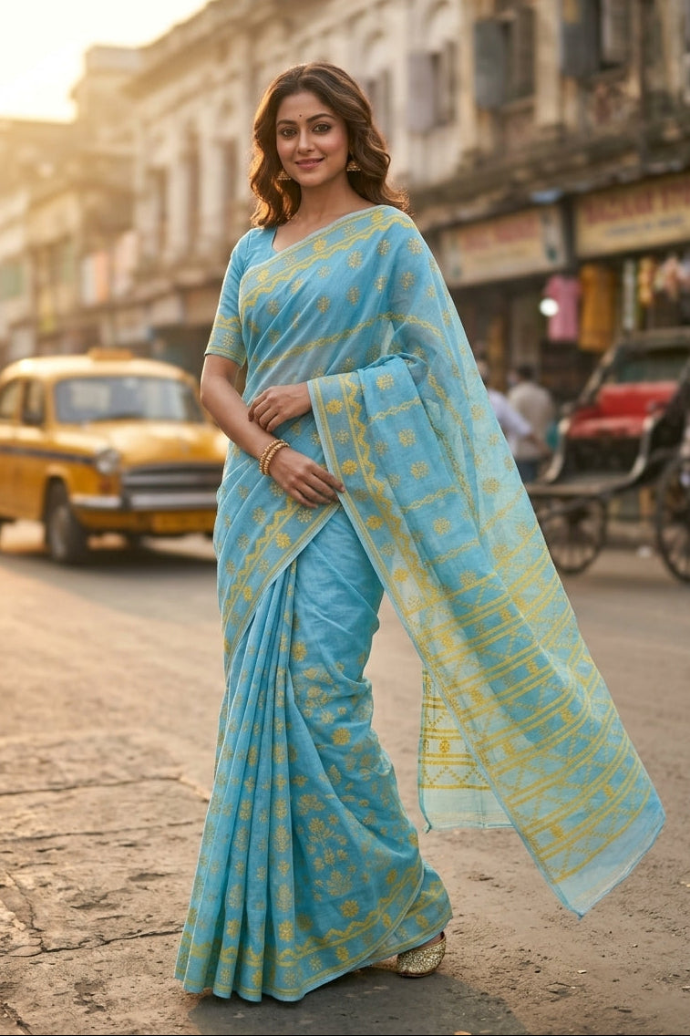 Nabanita Bengal Jamdani Saree