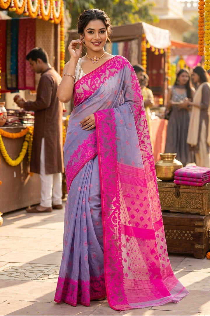 Nabarupa Bengal Jamdani Saree