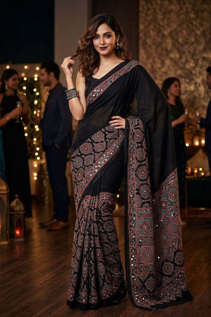 Styled in Tradition Crepe Silk Saree