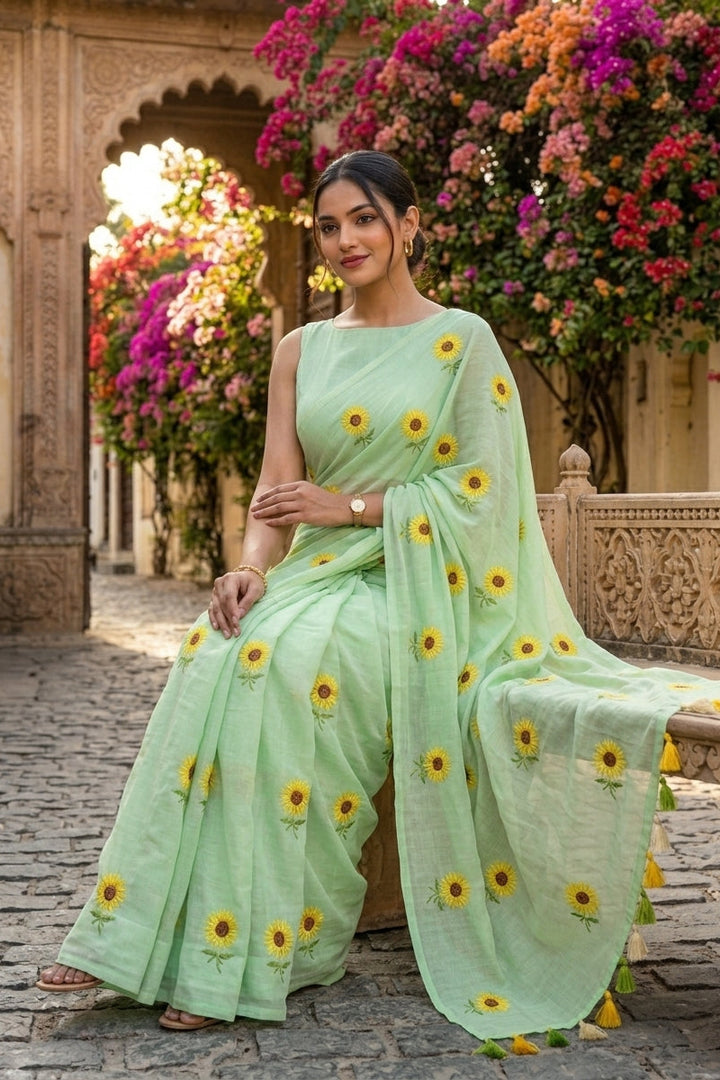 Roudrasmita Mul Cotton Saree