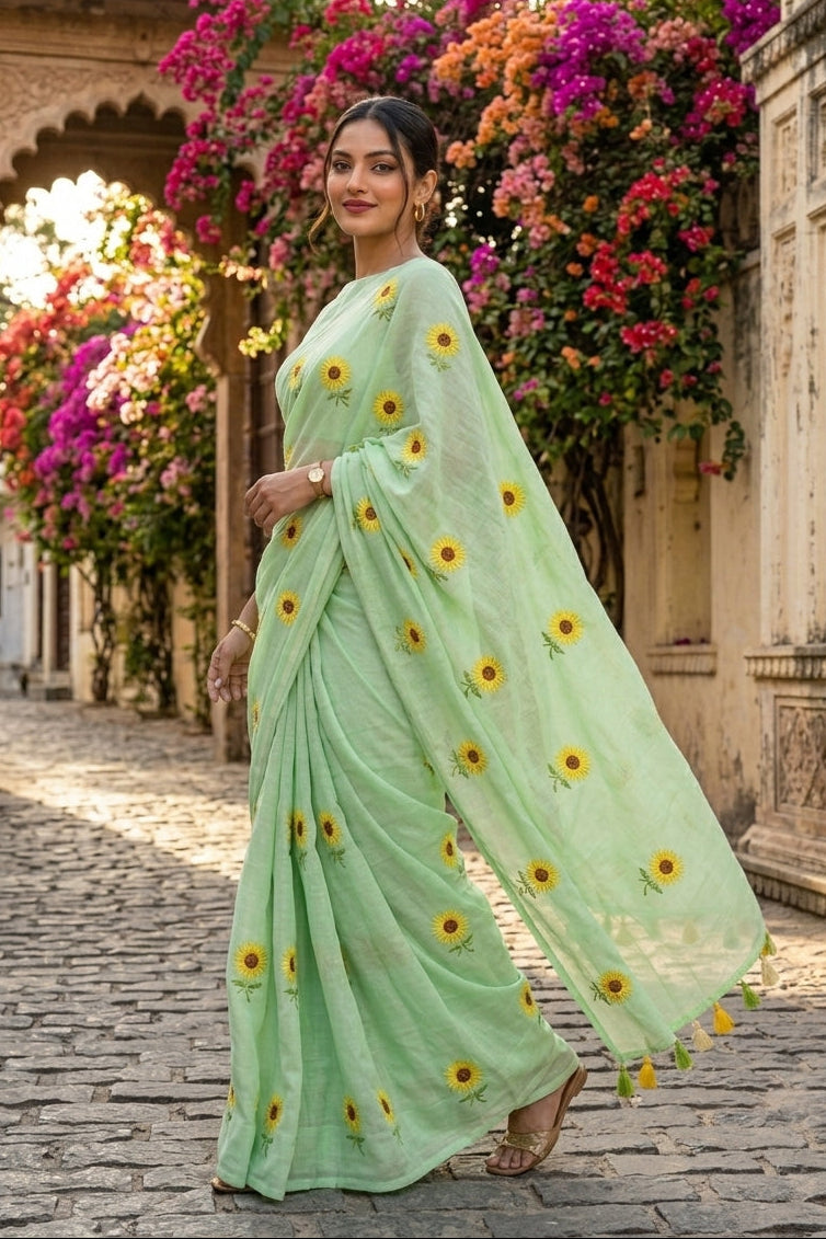 Roudrasmita Mul Cotton Saree