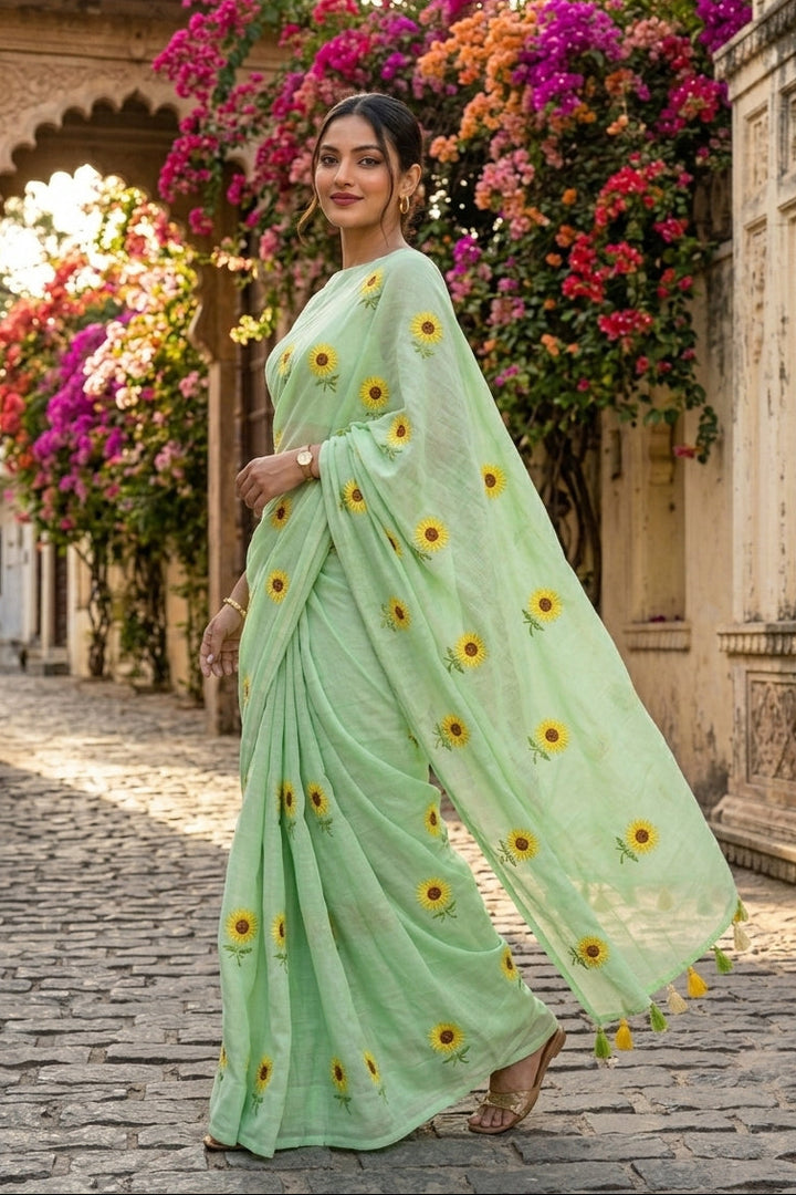 Roudrasmita Mul Cotton Saree