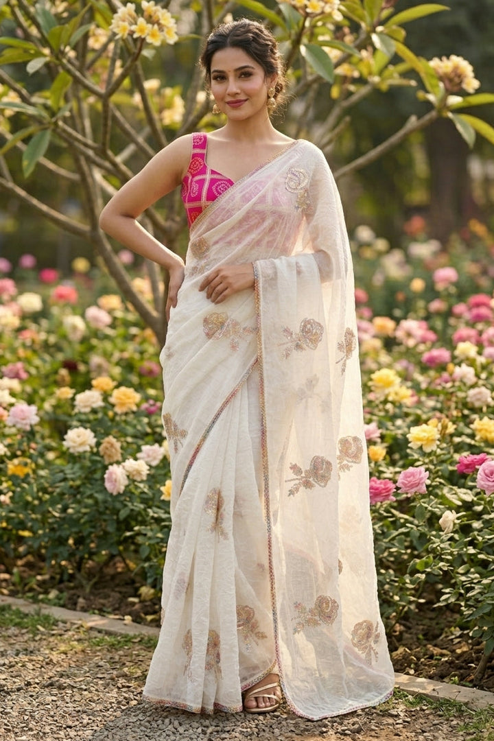 Unwritten Poem Crush Silk Saree