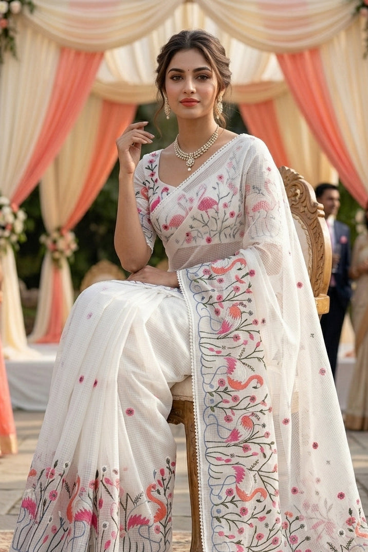 Attraction Of Colors Kota Doriya Saree