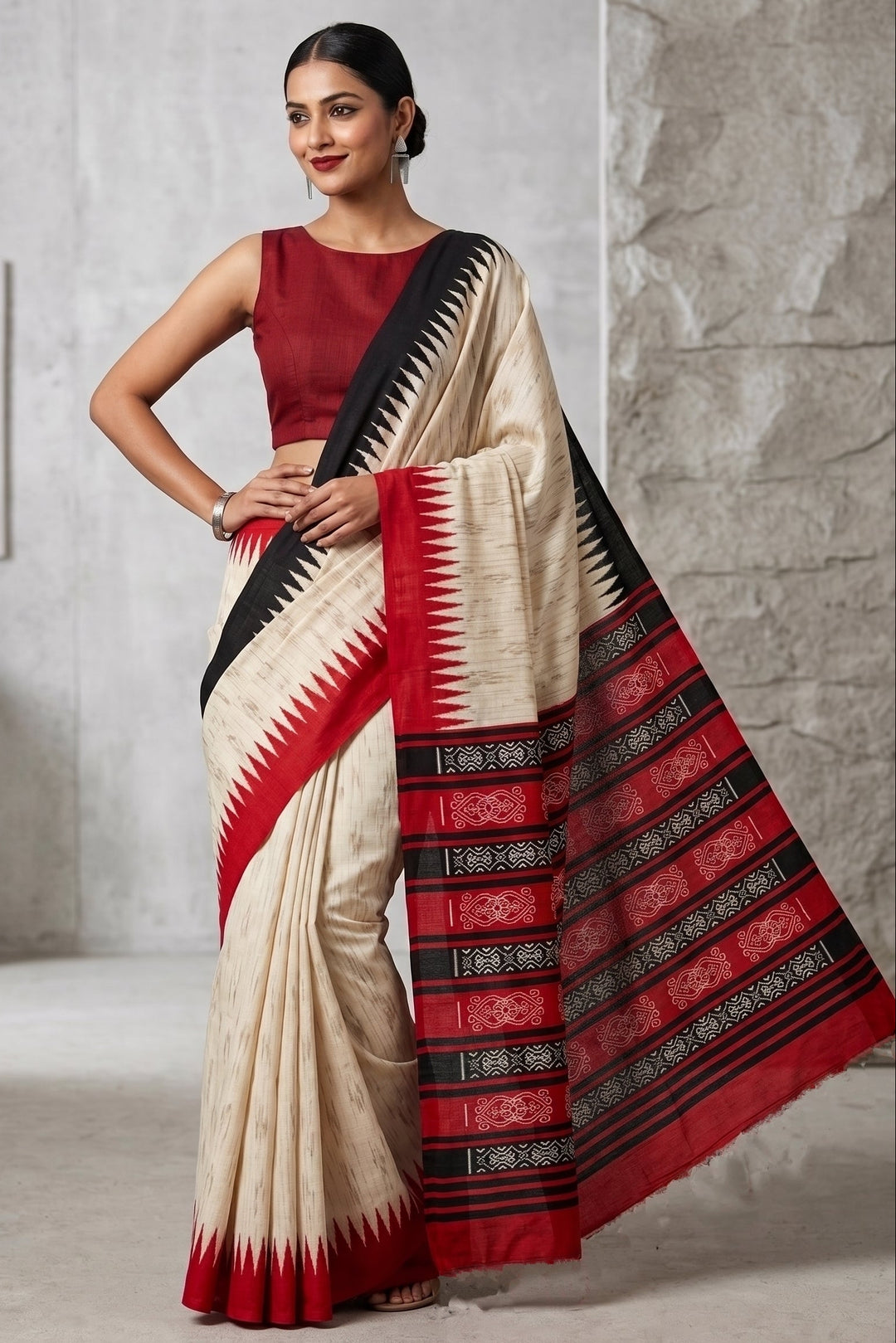 Silk Beneath Skies Fancy Silk Saree