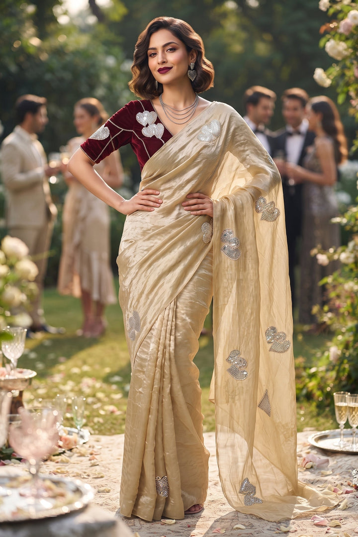 The Woven Crown Fancy Silk Saree