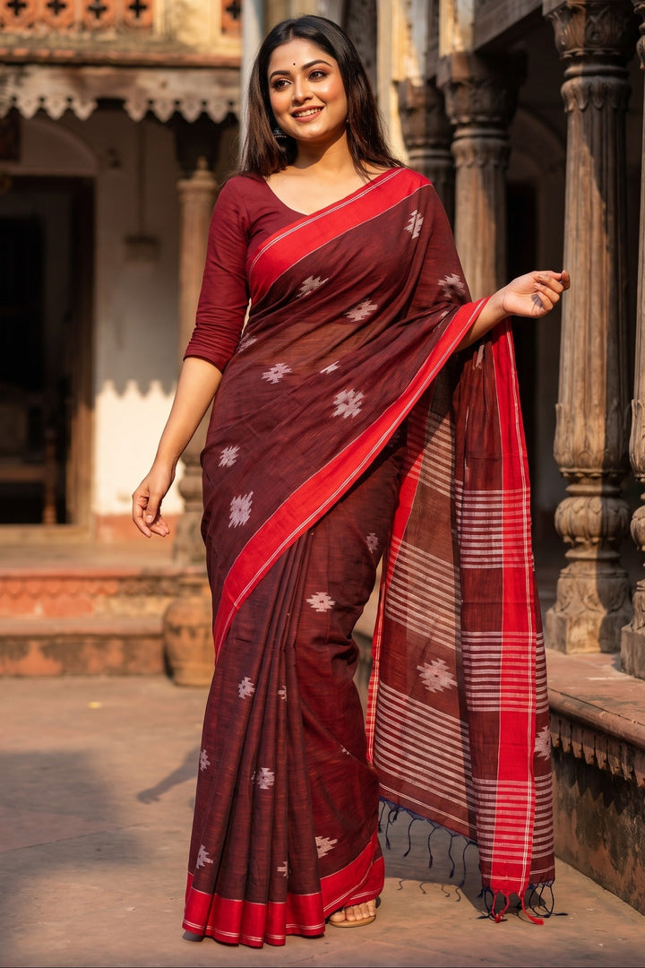 khadi reverie  - Cotton Saree