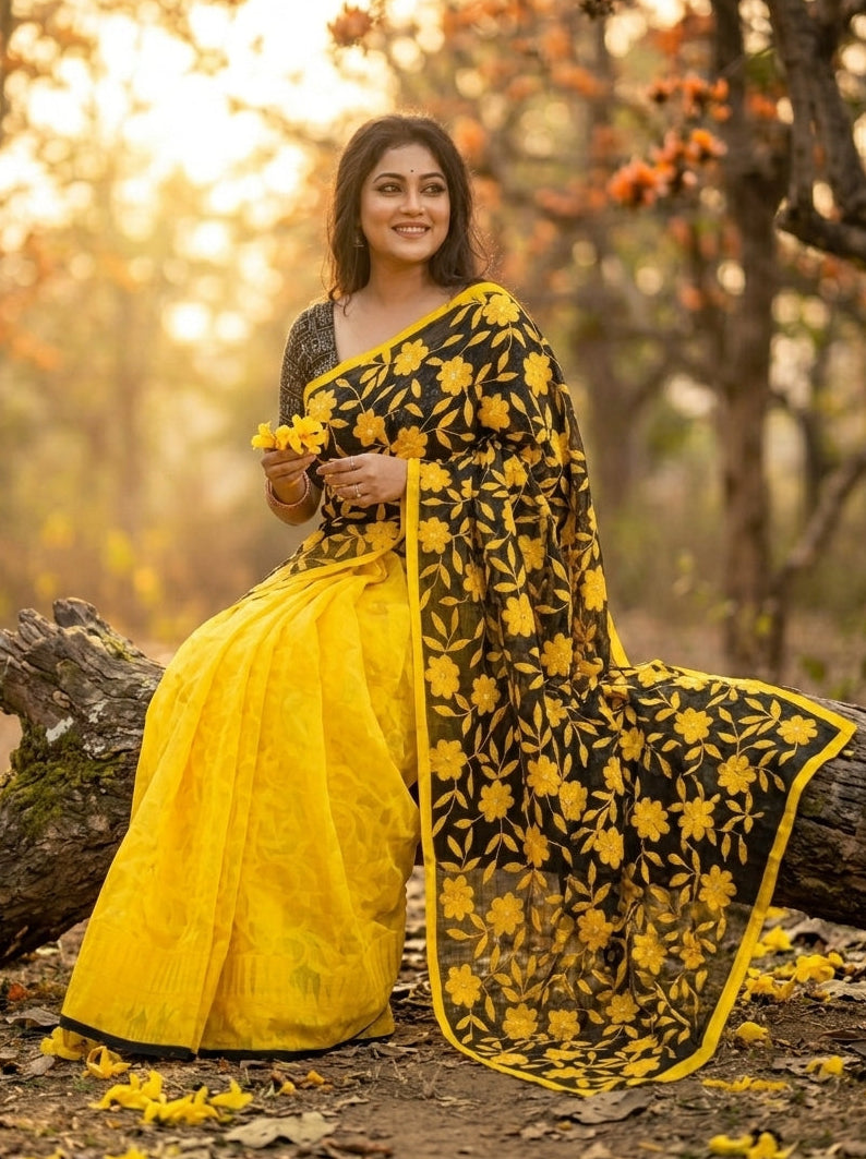 Bahari Kota Jamdani Saree