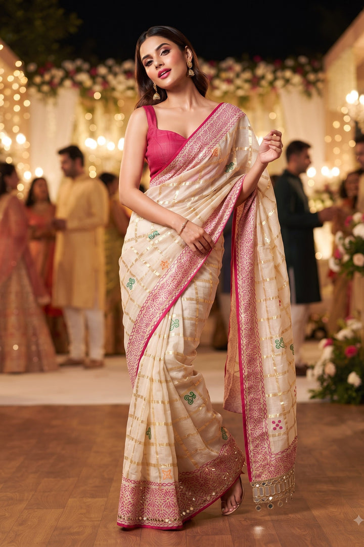 Timeless Diva Viscose Georgette Saree