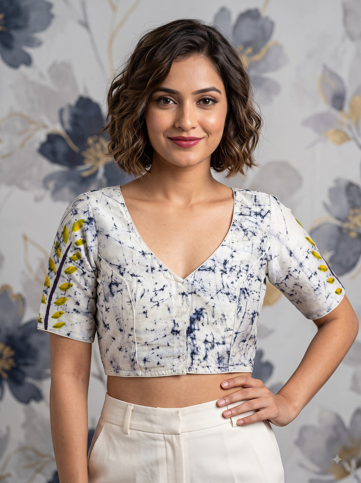 Song of the Sparrow – Batik Designer Blouse