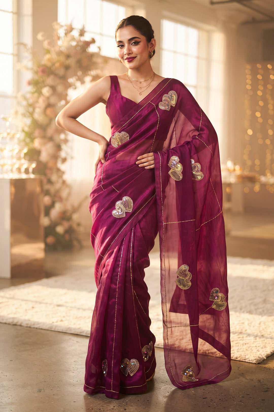 The Woven Crown Fancy Silk Saree