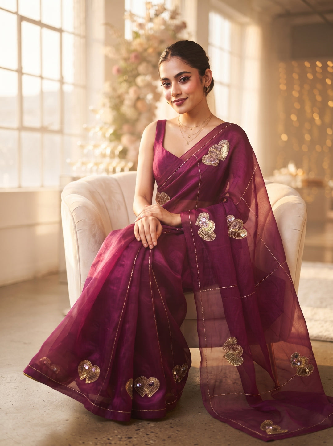 The Woven Crown Fancy Silk Saree