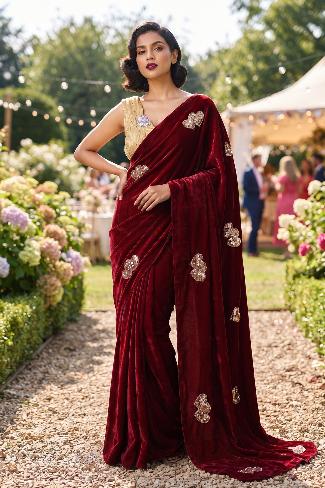 The Woven Crown Fancy Silk Saree