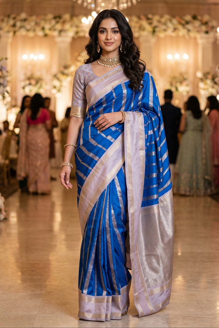Prem Bandhan Silk Jacquard Weaving Saree
