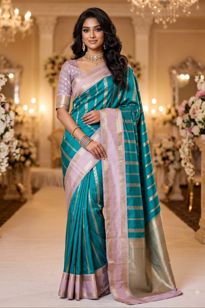 Prem Bandhan Silk Jacquard Weaving Saree