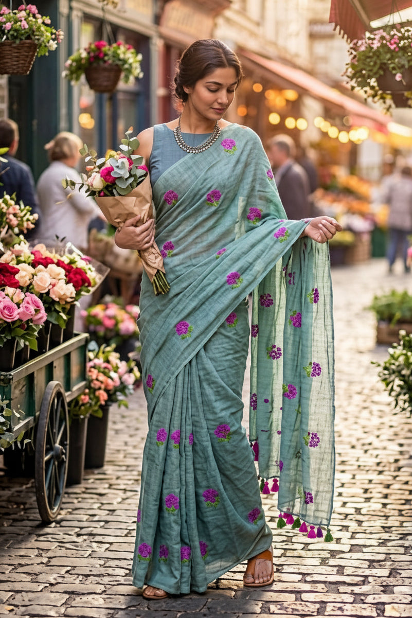 Premer Porosh Mul Cotton Saree