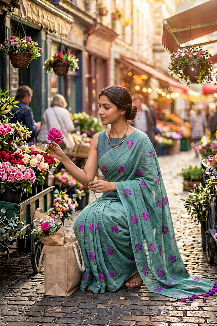 Premer Porosh Mul Cotton Saree