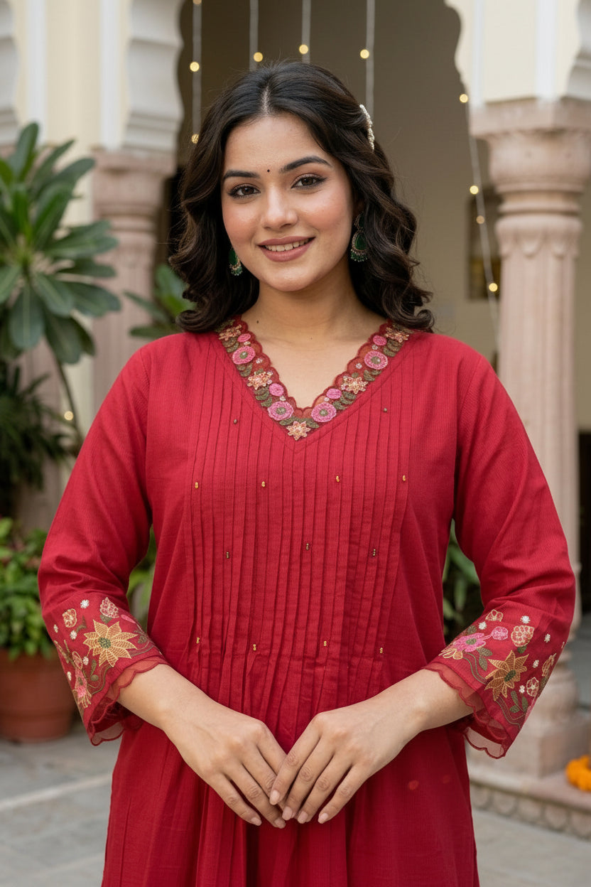 Florenza Ethenic Kurti Set