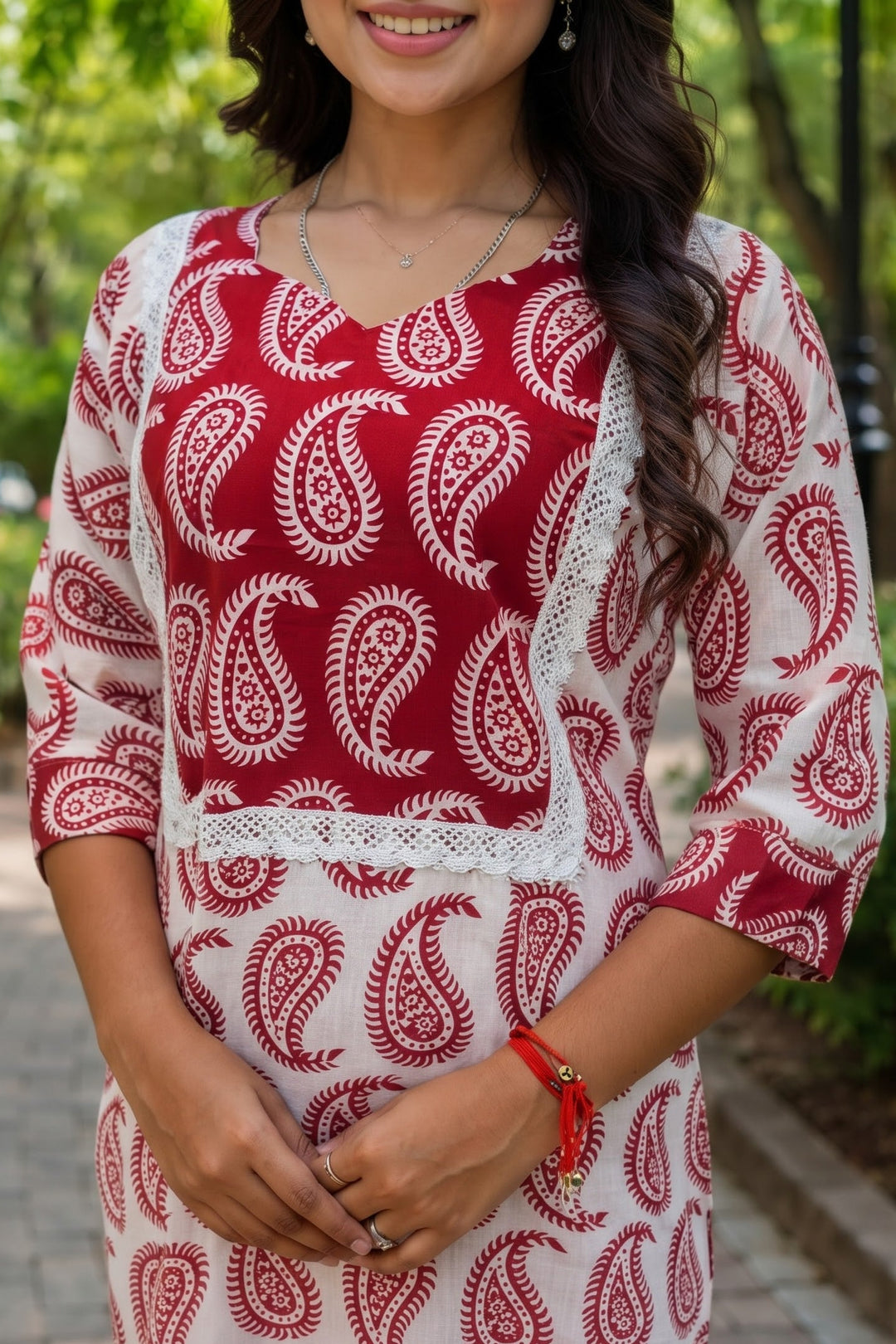Soft Mornings- Cotton  Kurti Set