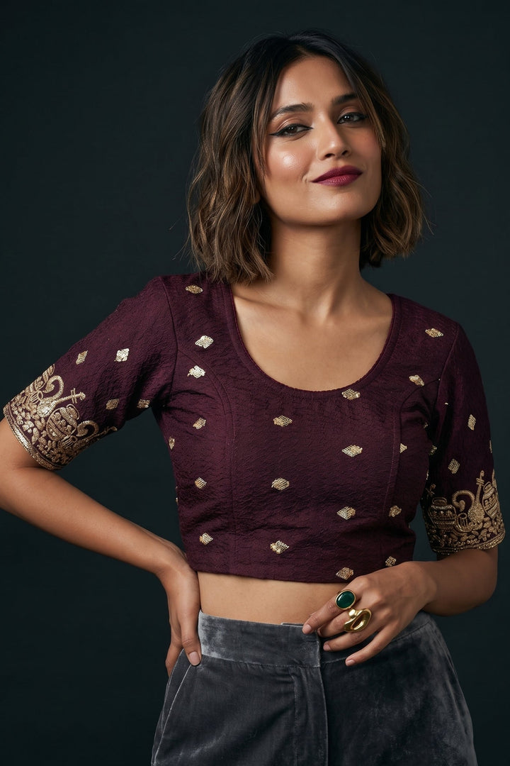 Cool and Crazy Stretchable Knitted Blouse