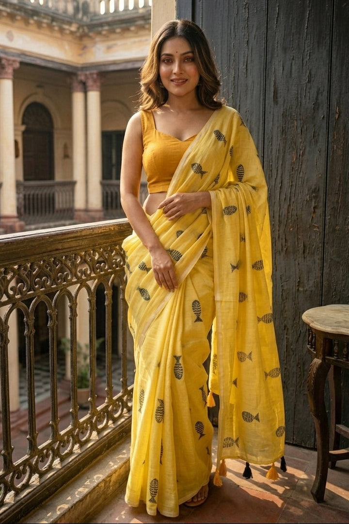 Sagarika Mul Cotton Saree