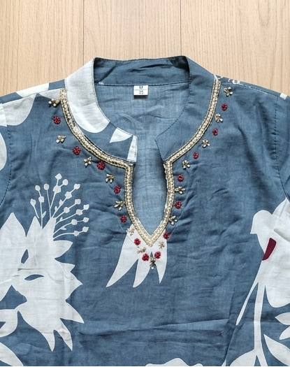 Final Light Cotton Kurti Set