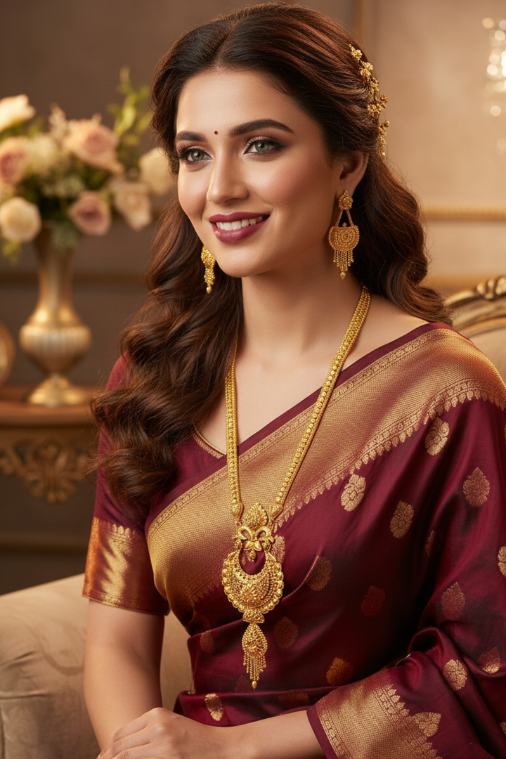 Festive Star-Statement Necklace Set