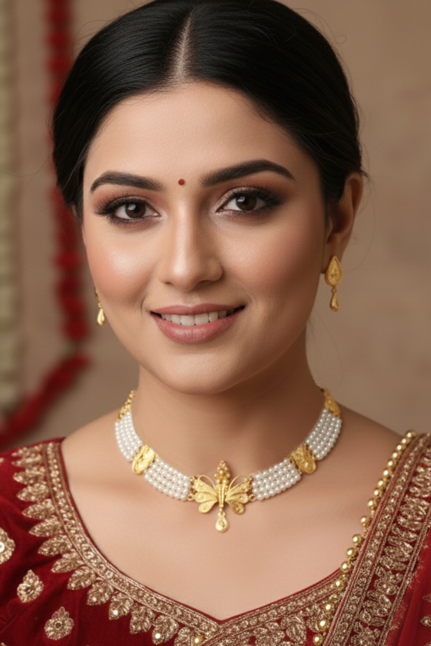 Alankar - Gold Plated Chocker Set