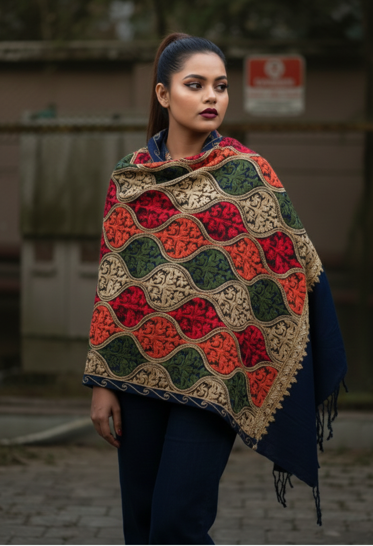 Frosted Warmth Stole Collection