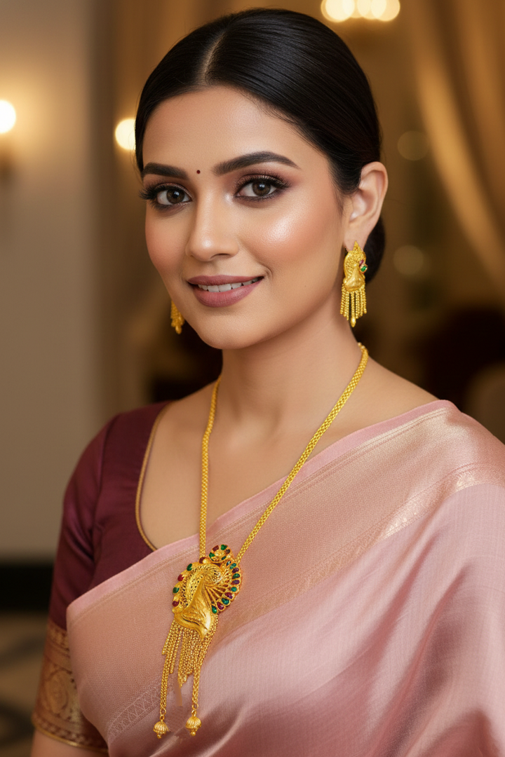Akriti-Gold Plated Jewellery Set