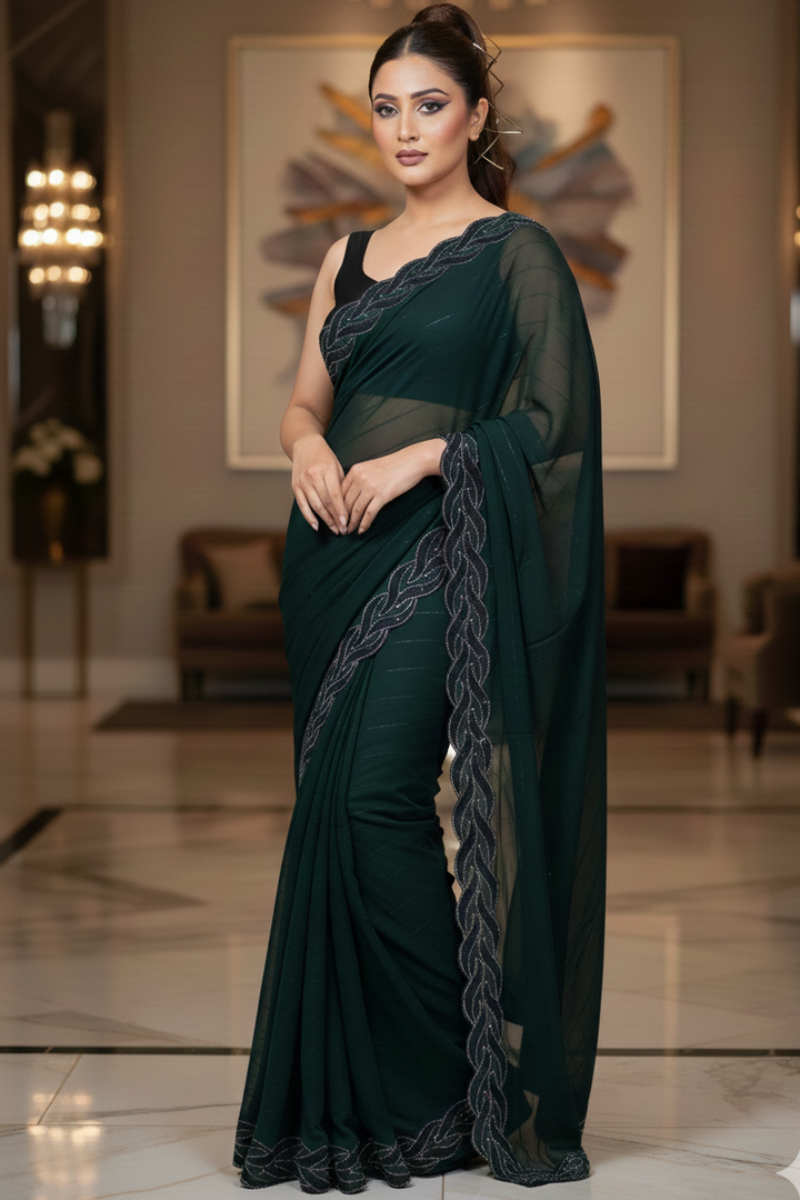 The Georgette Carnival( Saree)
