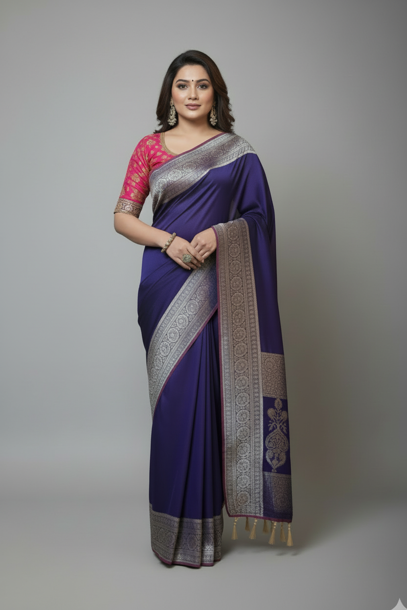 Anokhi - Designer  Banarasi Dola Silk Saree