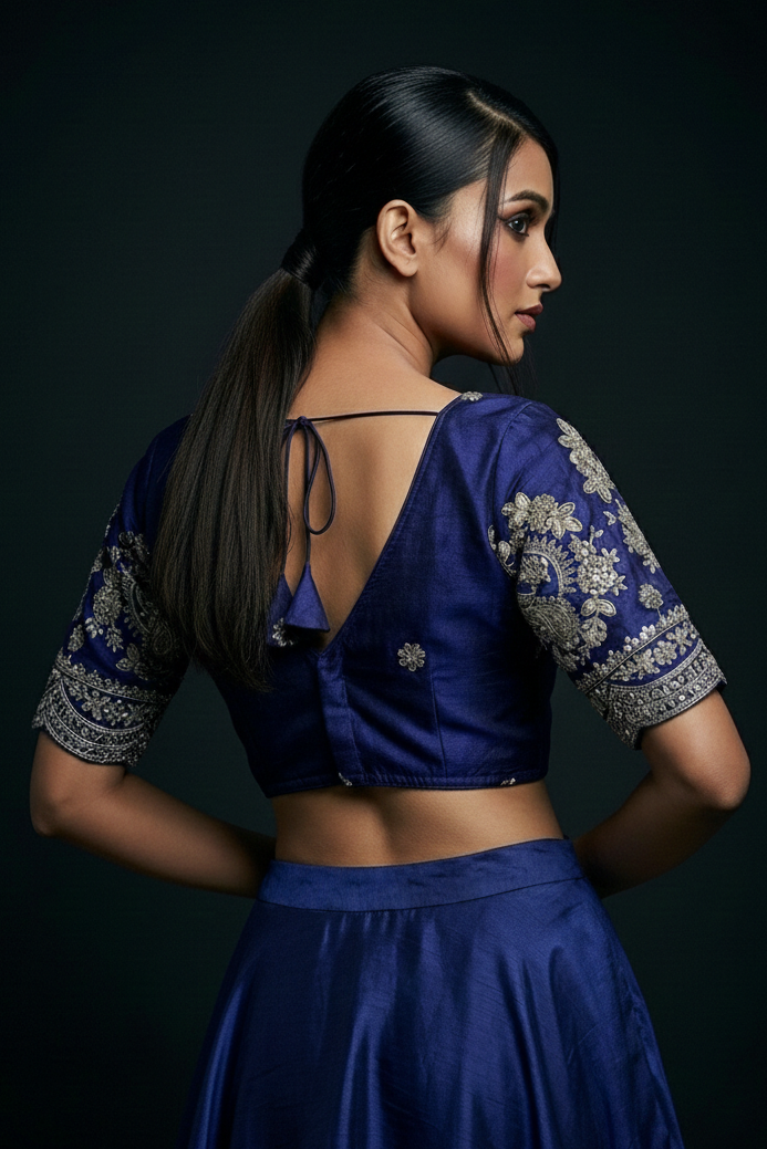 As Usual- Amazing Fendy Silk Blouse