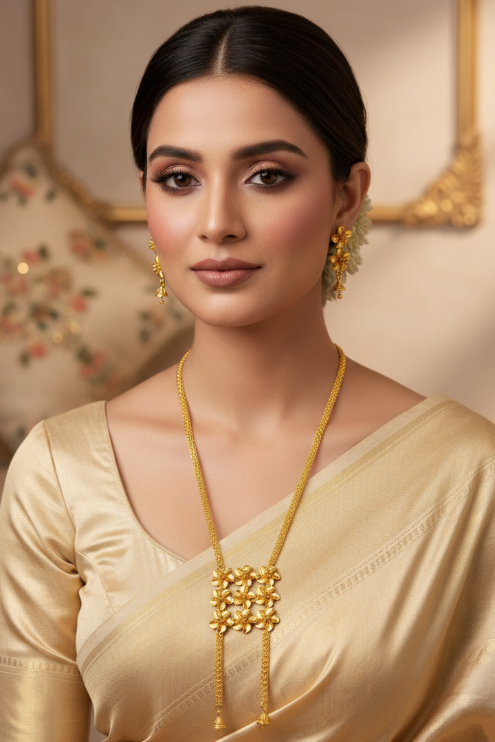 Phoolmala Grace -Statement Necklace Set