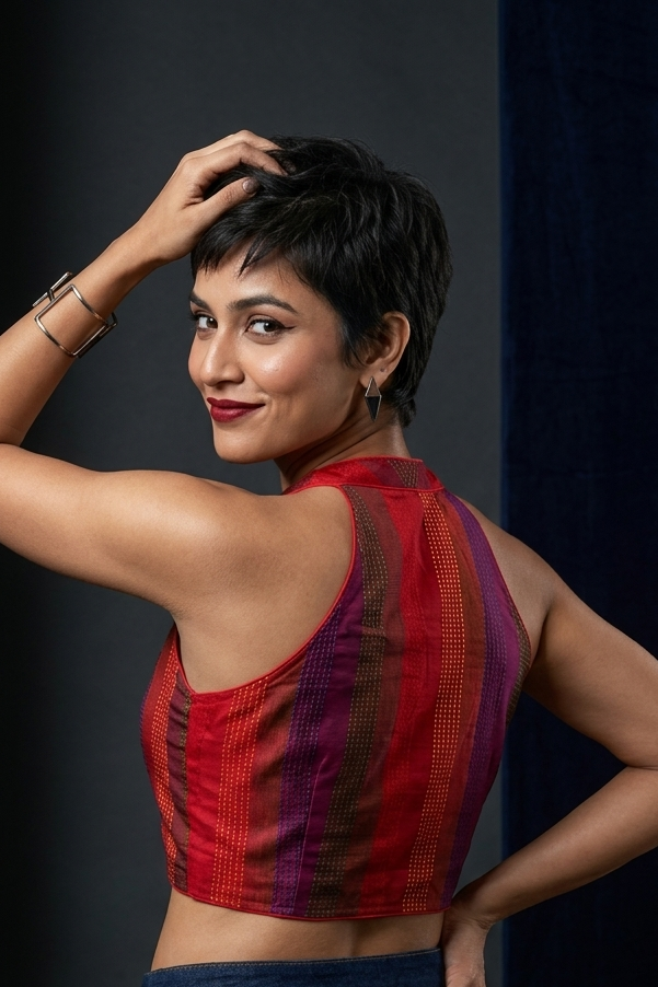 Kantha Elegance Designer Blouse