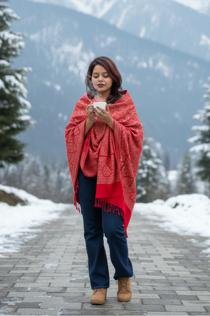 Winter Fall - Shawl Collection