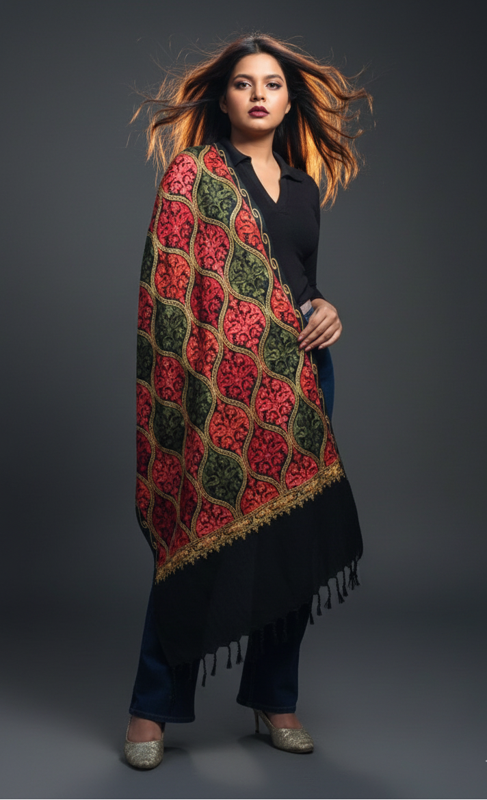 Frosted Warmth Stole Collection