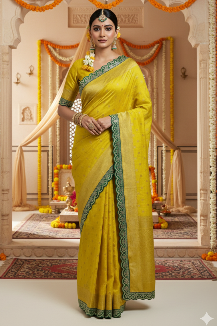 Surya Prabha Designer Banarasi Silk Saree