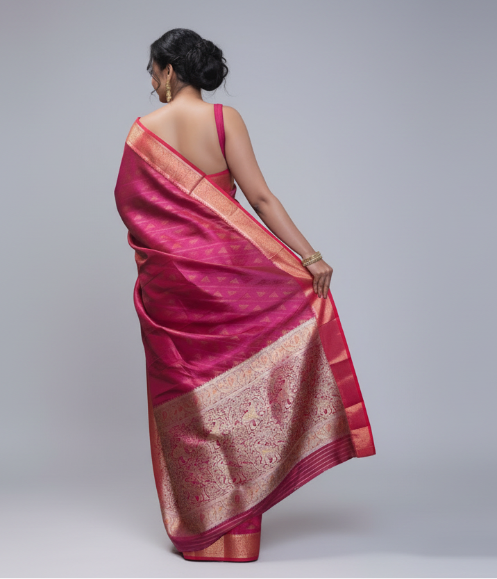 Life Of Party-Banarasi Silk Saree
