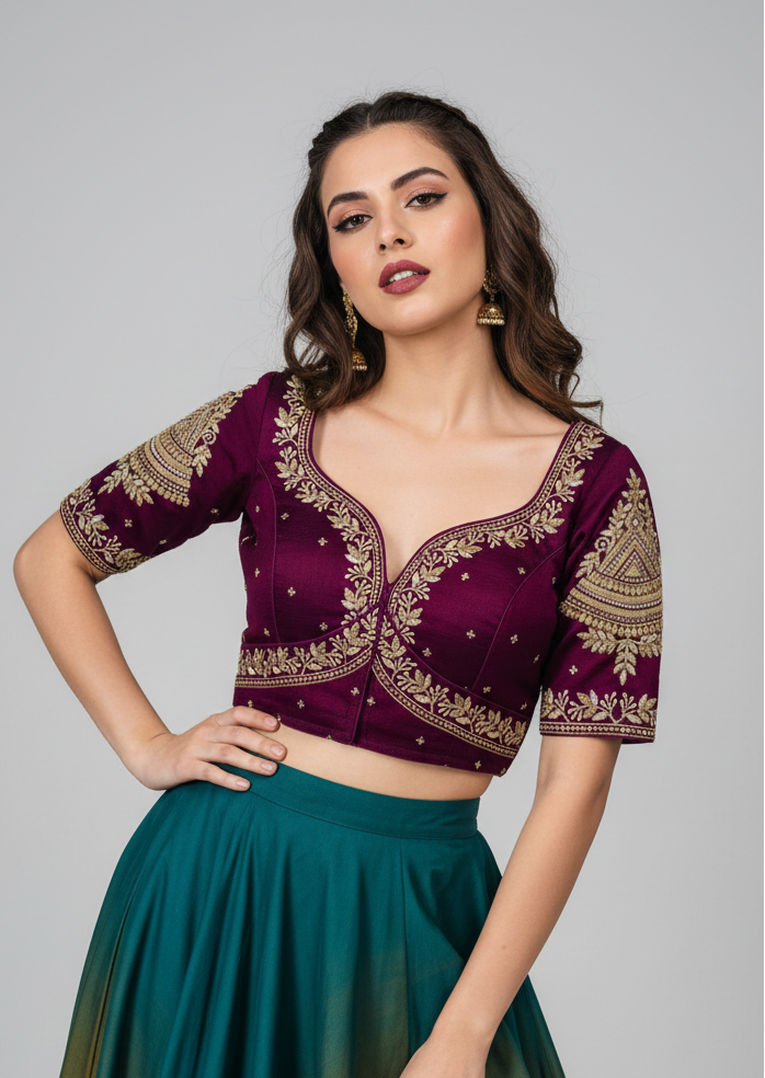 Vichitra Queen- Designer Blouse