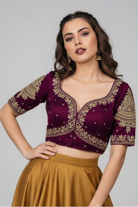 Vichitra Queen- Designer Blouse