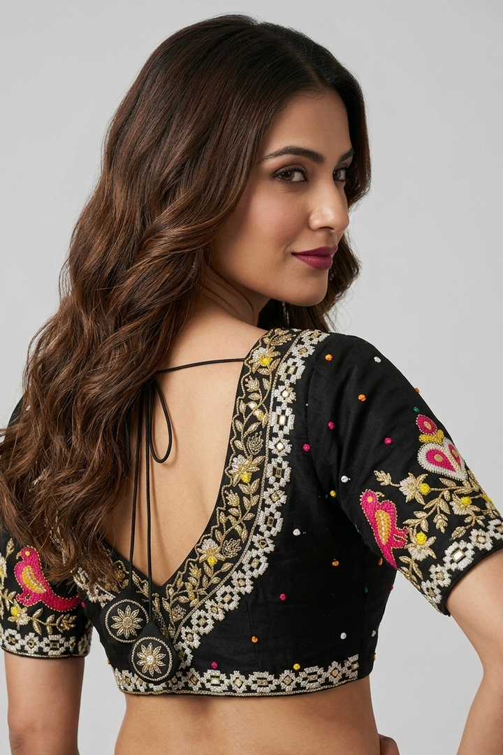 Already Famous-(Vichitra Silk Blouse)
