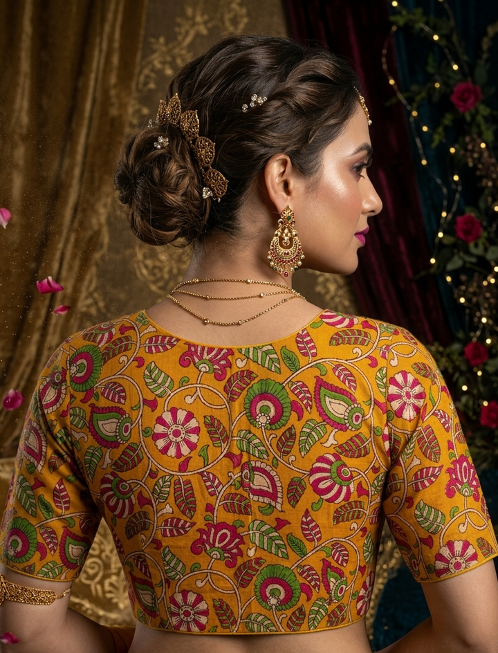 kalamkari Deals-Designer Blouse