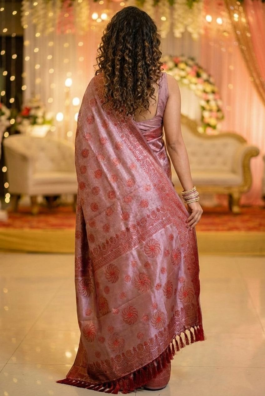 Queens Of Style (Fancy Silk Saree)