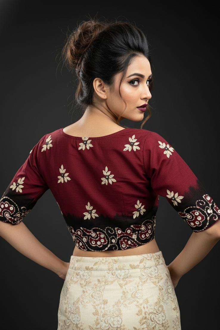 kith and kin Of Batik - Designer Blouse