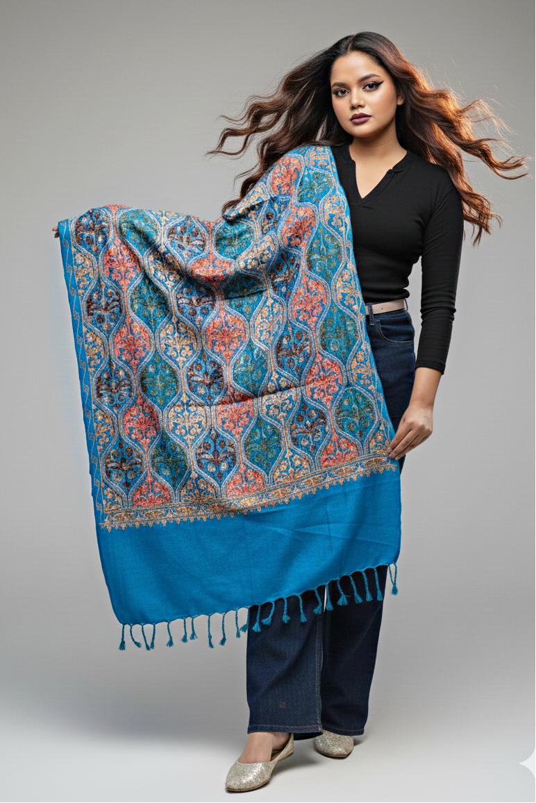 Frosted Warmth Stole Collection