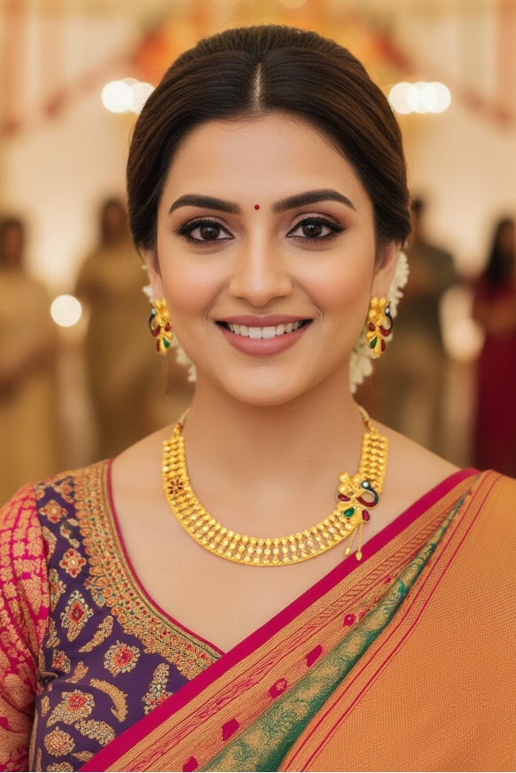 Suvarṇa Raja Mayura- Necklace Set(Jewellery)