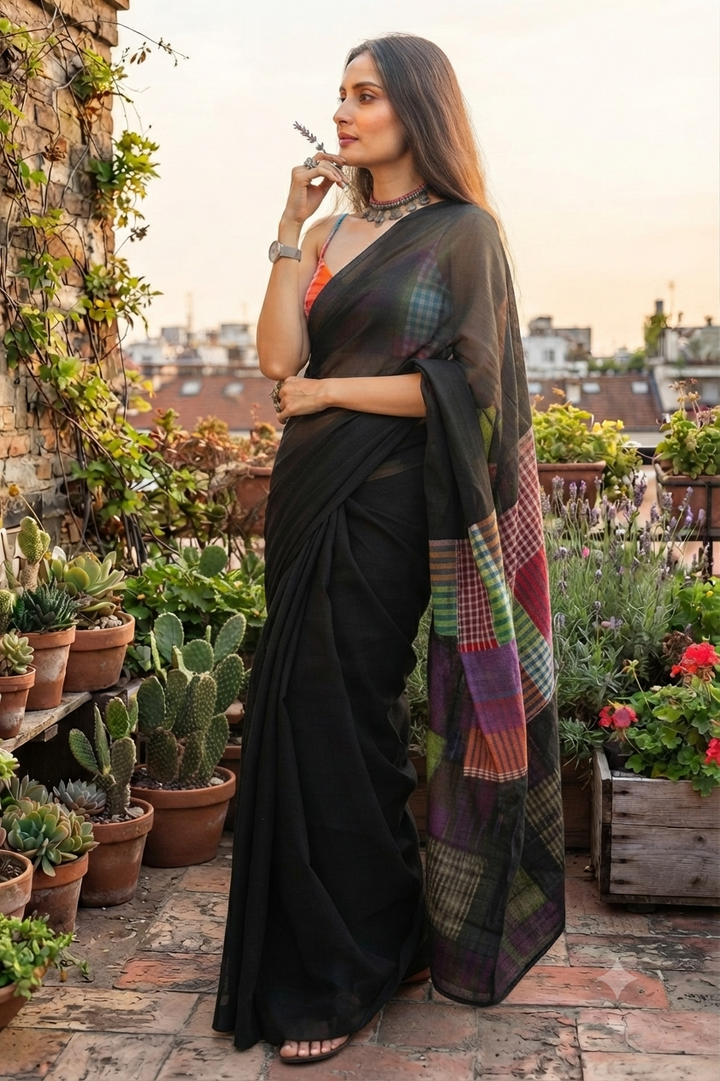 Man Marziyaan - Mul Cotton Saree