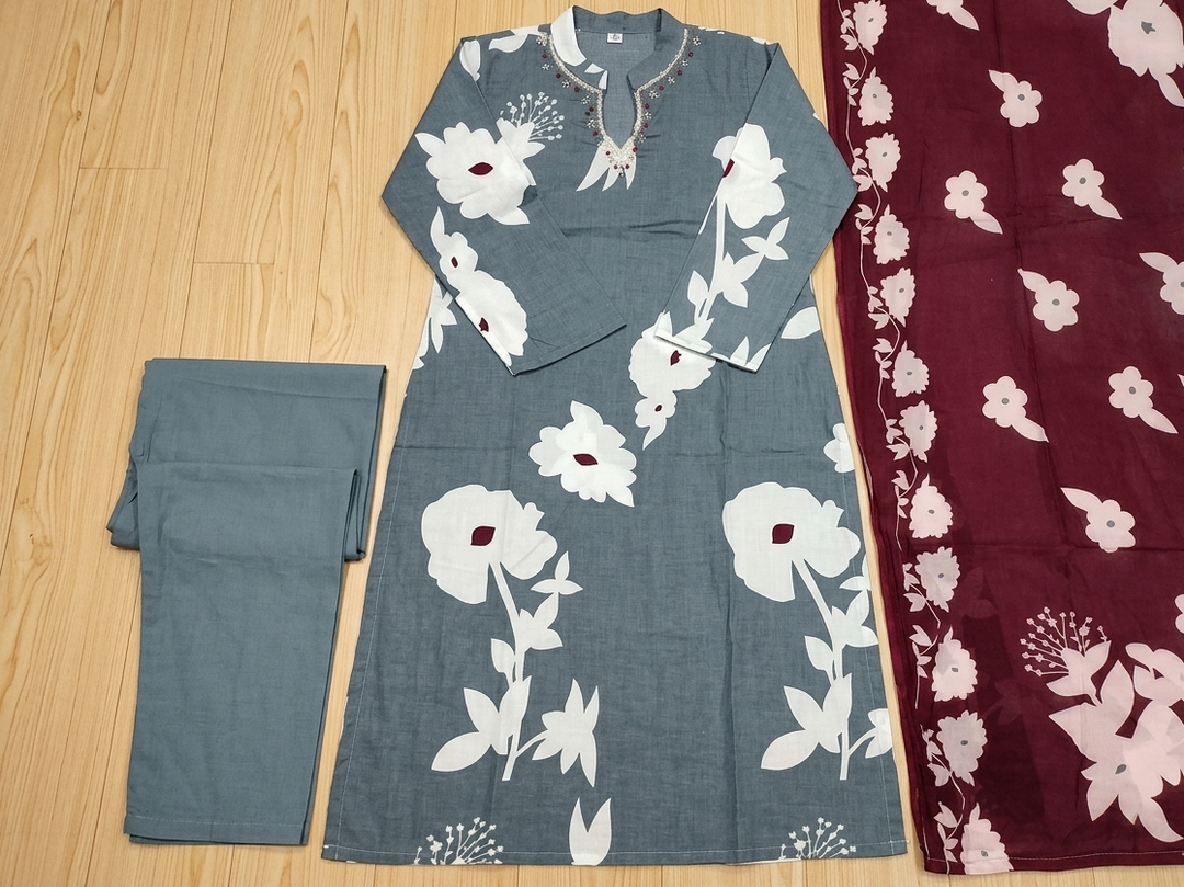 Final Light Cotton Kurti Set